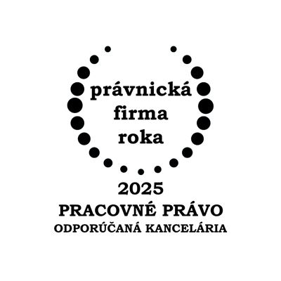 Právnická firma roka 2025 - Pracovné právo